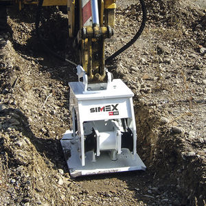 Rüttelplatte für Bagger