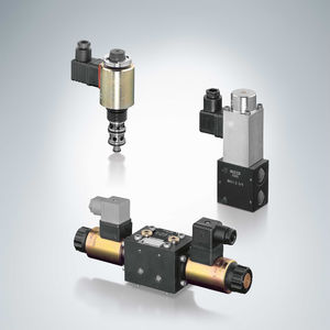 Hydraulik-Wegeventil / mit Klappe