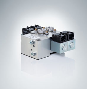 Hydraulik-Wegeventil / mit Klappe 1