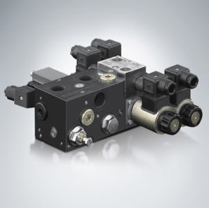 Hydraulik-Wegeventil / mit Klappe