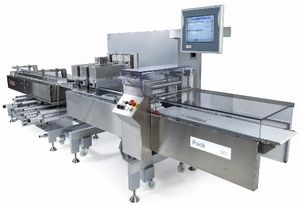 horizontale Absackmaschine / H-FFS / Flow-pack / für Multipack
