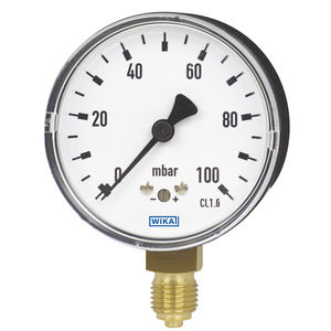 Manometer mit Zifferblatt-Anzeige