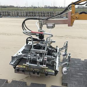 Plattenverlegemaschine