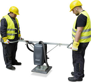 Absaug-Plattenverlegemaschine