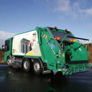 Mehrkammerfahrzeug-Müllwagen 1