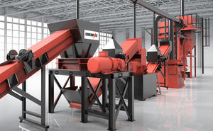 Aluminiumrecyclinganlage