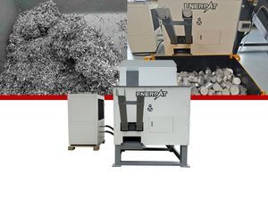 Metallspäne-Brikettierpresse 1
