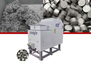 Metallspäne-Brikettierpresse 1