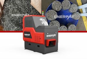 Metallspäne-Brikettierpresse 1