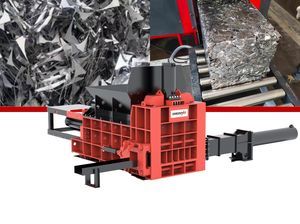 Ballenpresse für Aluminium 1