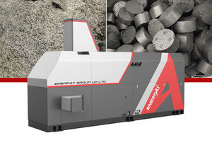Metallspäne-Brikettierpresse 1