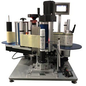 halbautomatische Etikettiermaschine