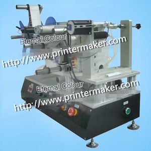 halbautomatische Etikettiermaschine