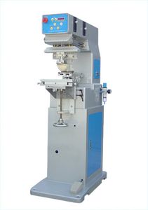Tampondruckmaschine mit geschlossenem Farbgebersystem