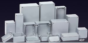 Gehäuse für Aufbau / rechteckig / Aluminium / Mehrzweck