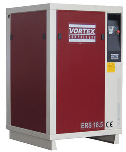 Luftkompressor / stationär / mit Elektroantrieb / Schrauben