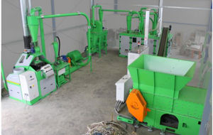 Aluminiumrecyclinganlage