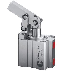 pneumatischer Zylinder / Doppel / Befestigung