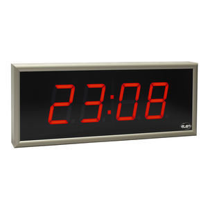wandmontierte Uhr