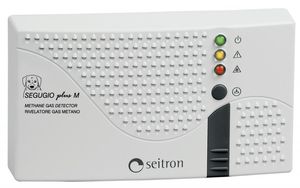 Methan-Leckdetektor / mit optischem Alarm