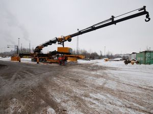 LKW-montierter Kran