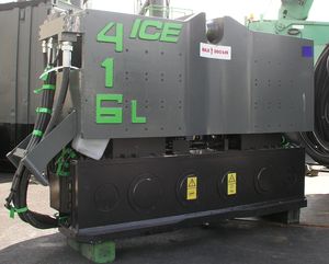 hydraulisches Pfosten Setzen