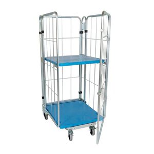 schachtelbarer Rollcontainer 1