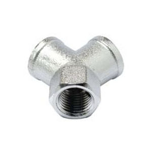 Gewindeanschluss / Y-förmig / hydraulisch / pneumatisch