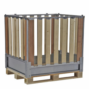 Holzpalettenbox 1