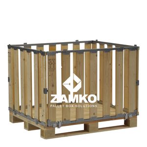Holzpalettenbox 1