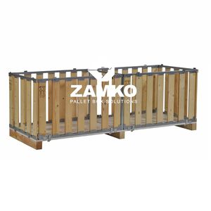 Holzpalettenbox 1