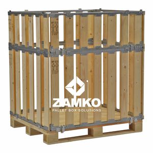 Holzpalettenbox