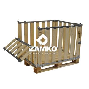 Holzpalettenbox 1
