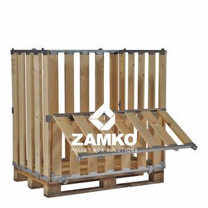 Holzpalettenbox 1