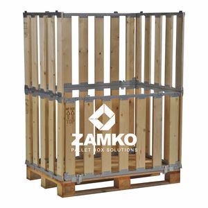 Holzpalettenbox 1