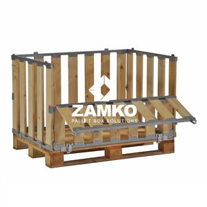 Holzpalettenbox 1