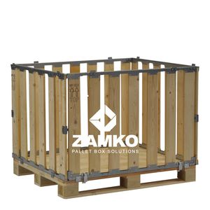 Holzpalettenbox 1