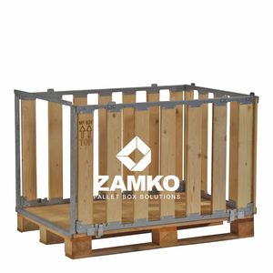 Holzpalettenbox 1