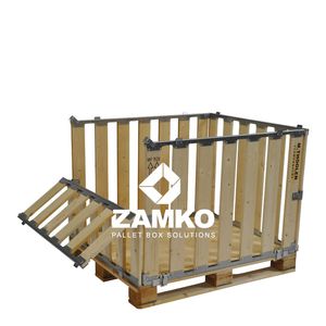 Holzpalettenbox 1