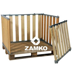 Holzpalettenbox 1