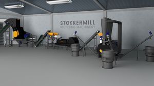 Recycling-Anlage / Metall
