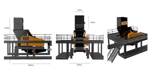 Müllzerkleinerer und -brecher / Primär