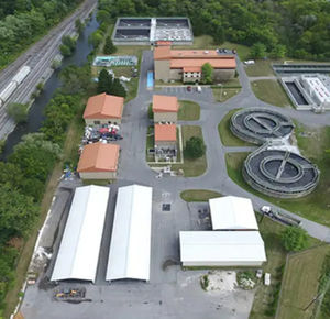 Klärbecken für hohen Durchsatz 1