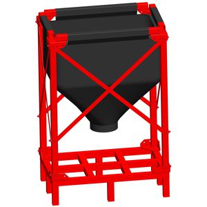 Silo mit konischem Boden 1
