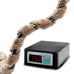 Heizband mit Glasgeflechtschlauch 1