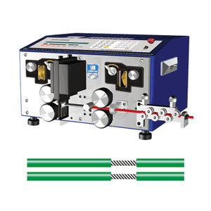 Abläng- und Abisoliermaschine / für Elektrokabel