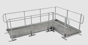 Aluminium-Laufsteg