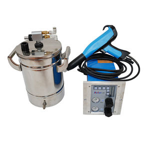 Pulverbeschichtungsmaschine mit elektrostatischer Pistole