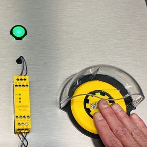 kapazitiver Zweihandsteuerung