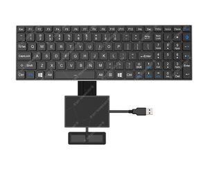 einbaufähige Tastatur